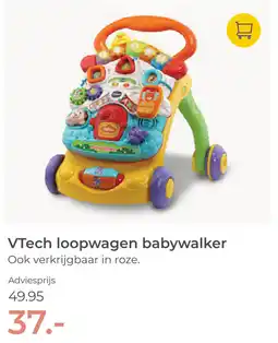 Prenatal VTech loopwagen babywalker aanbieding