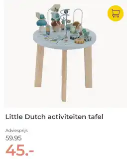 Prenatal Little Dutch activiteiten tafel aanbieding