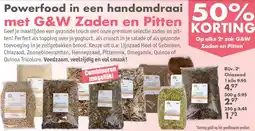 Gezond & Wel G&W Zaden en Pitten aanbieding