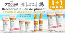 Gezond & Wel O'Zoleil SUNSCREEN aanbieding