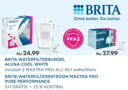 Gezond & Wel BRITA WATERFILTERBUNDEL aanbieding