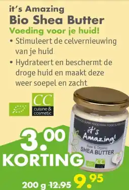 Gezond & Wel Bio Shea Butter aanbieding