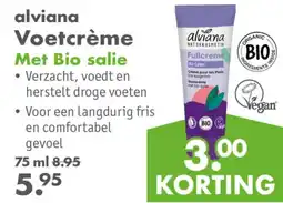 Gezond & Wel alviana Voetcrème aanbieding
