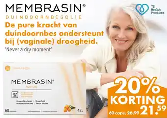 Gezond & Wel MEMBRASIN DUINDOORNBESOLIE aanbieding