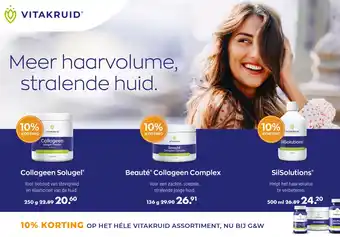 Gezond & Wel VITAKRUID aanbieding