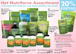Gezond & Wel Nutriforce aanbieding
