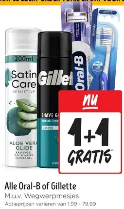 Jumbo Alle Oral B of Gillette aanbieding