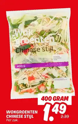 Dekamarkt Wokgroenten chinese stijl aanbieding