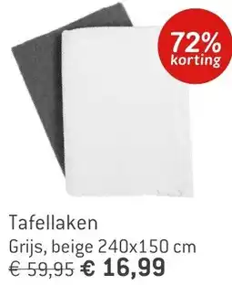 Dekamarkt Tafellaken aanbieding