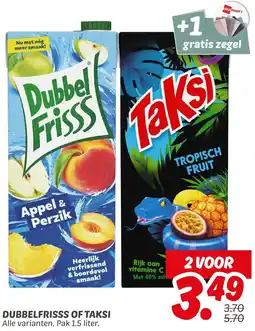 Dekamarkt Dubbelfrisss of taksi aanbieding