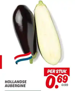 Dekamarkt Hollandse aubergine aanbieding