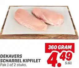 Dekamarkt Dekavers scharrel kipfilet aanbieding