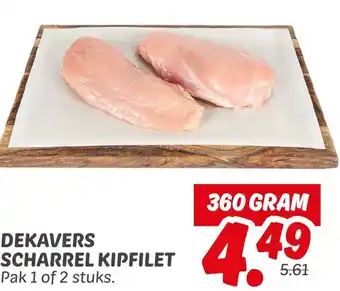 Dekamarkt Dekavers scharrel kipfilet aanbieding