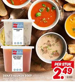Dekamarkt Deka's keuken soep aanbieding