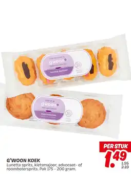 Dekamarkt G'woon koek aanbieding