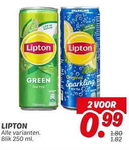 Dekamarkt Lipton aanbieding
