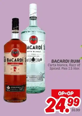 Dekamarkt Bacardi rum aanbieding