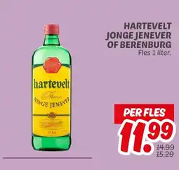 Dekamarkt Hartevelt jonge jenever of berenburg aanbieding