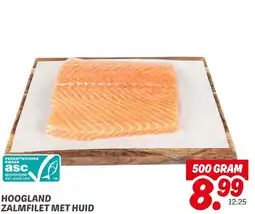 Dekamarkt Hoogland zalmfilet met huid aanbieding
