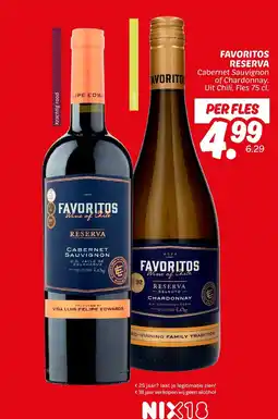 Dekamarkt Favoritos reserva aanbieding