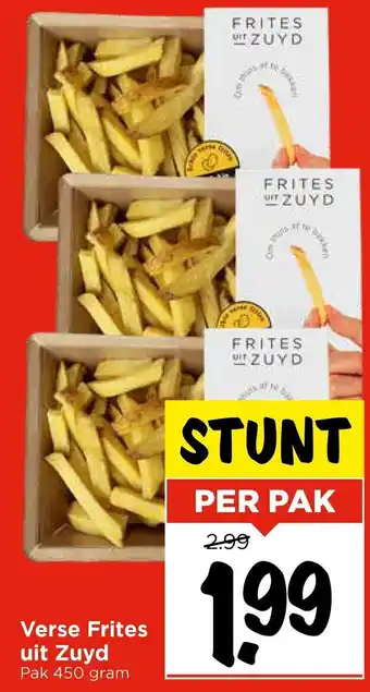 Vomar Voordeelmarkt Verse Frites uit Zuyd aanbieding