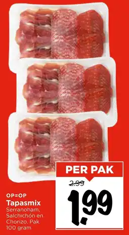 Vomar Voordeelmarkt Tapasmix aanbieding