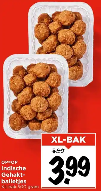 Vomar Voordeelmarkt Indische Gehakt balletjes aanbieding