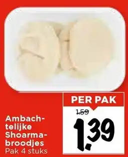 Vomar Voordeelmarkt Ambach telijke Shoarma broodjes aanbieding
