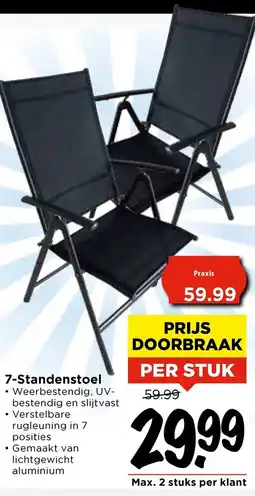 Vomar Voordeelmarkt 7 Standenstoel aanbieding