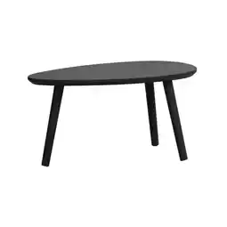 Leen Bakker Salontafel Arvin - zwart - 35x70x35 cm aanbieding