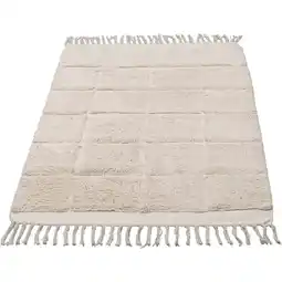 Leen Bakker Vloerkleed Nalin - zand - 90x150 cm aanbieding