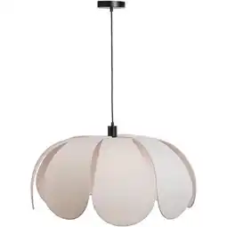 Leen Bakker Hanglamp Belle - off-white - 120xØ65 cm aanbieding