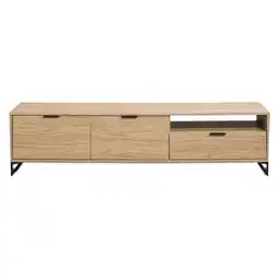 Leen Bakker TV-meubel Lucca - eikenkleur - 46x185x48 cm aanbieding