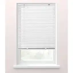 Leen Bakker Fenstr jaloezie aluminium 25 mm wit - 60x180 cm aanbieding