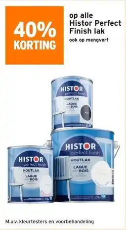 GAMMA 40% korting op alle Perfect Finish aanbieding