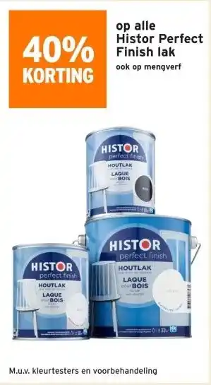GAMMA Alle Histor Perfect Finish lak aanbieding