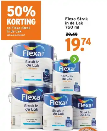 GAMMA Flexa Strak in de Lak aanbieding