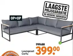 GAMMA Loungeset Corfu aanbieding