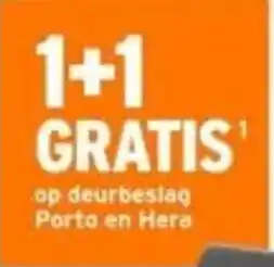 GAMMA Op deurbeslag Porto en Hera aanbieding