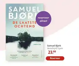 Bruna Samuel Bjork Verschijnt 3 juni aanbieding