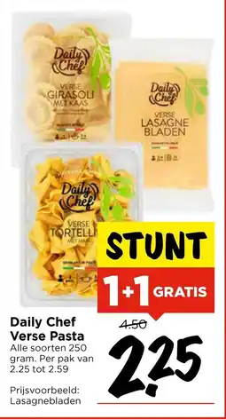 Vomar Voordeelmarkt Daily Chef Verse Pasta aanbieding