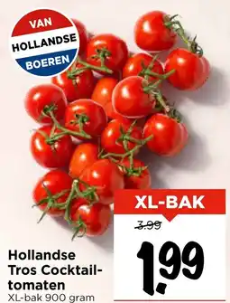 Vomar Voordeelmarkt Hollandse Tros Cocktail tomaten aanbieding