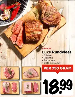 Vomar Voordeelmarkt Luxe Rundvlees aanbieding