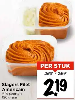 Vomar Voordeelmarkt Slagers Filet Americain aanbieding