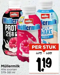 Vomar Voordeelmarkt Müllermilk aanbieding