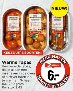 Vomar Voordeelmarkt Warme Tapas aanbieding