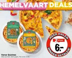 Vomar Voordeelmarkt Verse Quiches aanbieding