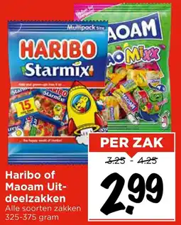 Vomar Voordeelmarkt Haribo of Maoam Uit deelzakken aanbieding