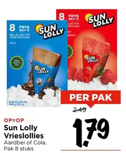 Vomar Voordeelmarkt Sun Lolly Vrieslollies aanbieding