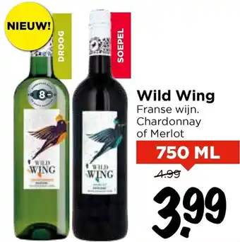 Vomar Voordeelmarkt Wild Wing Franse wijn. aanbieding